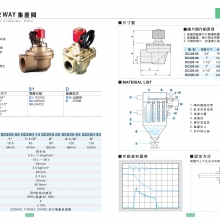 SHAKO新恭电磁阀 DC220系列二口二位电磁阀